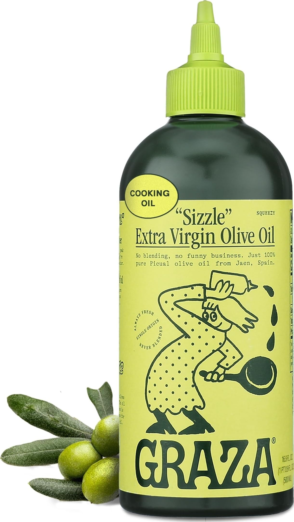 Amazon.com : Graza Sizzle Extra Virgin Olive Oil, Cooking Oil